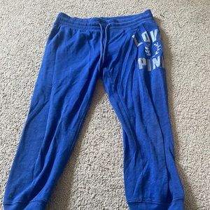 victoria’s secret pink capri sweatpants